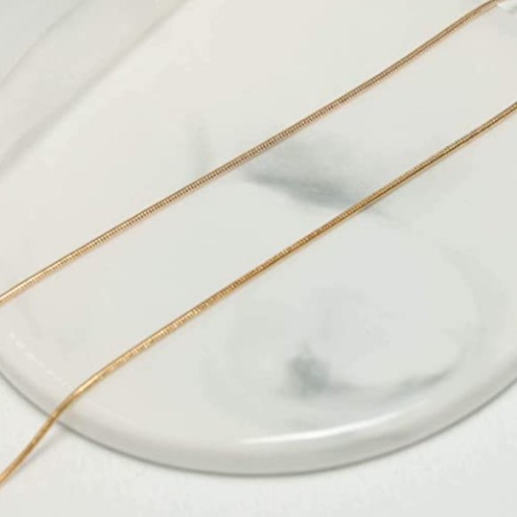 2pc Thin Snake Necklace Set - Picture 3 of 5